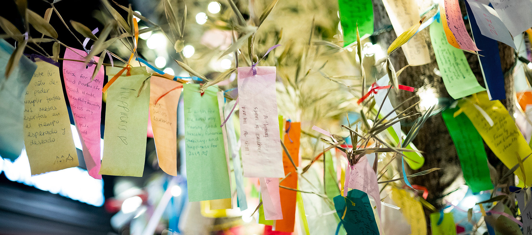 Tanabata: Celebrating our Wishes for a Better World.