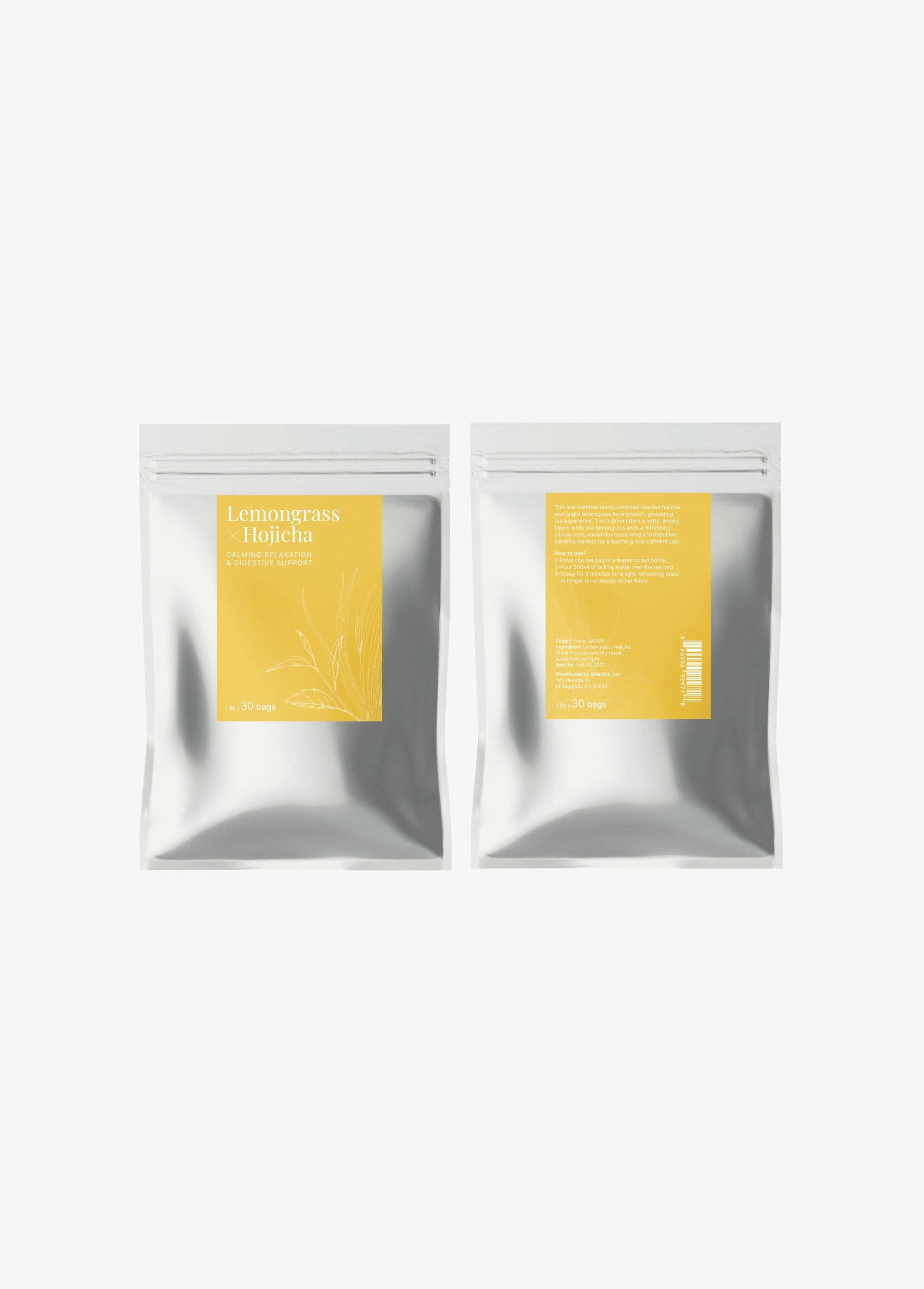 Lemongrass x Hojicha