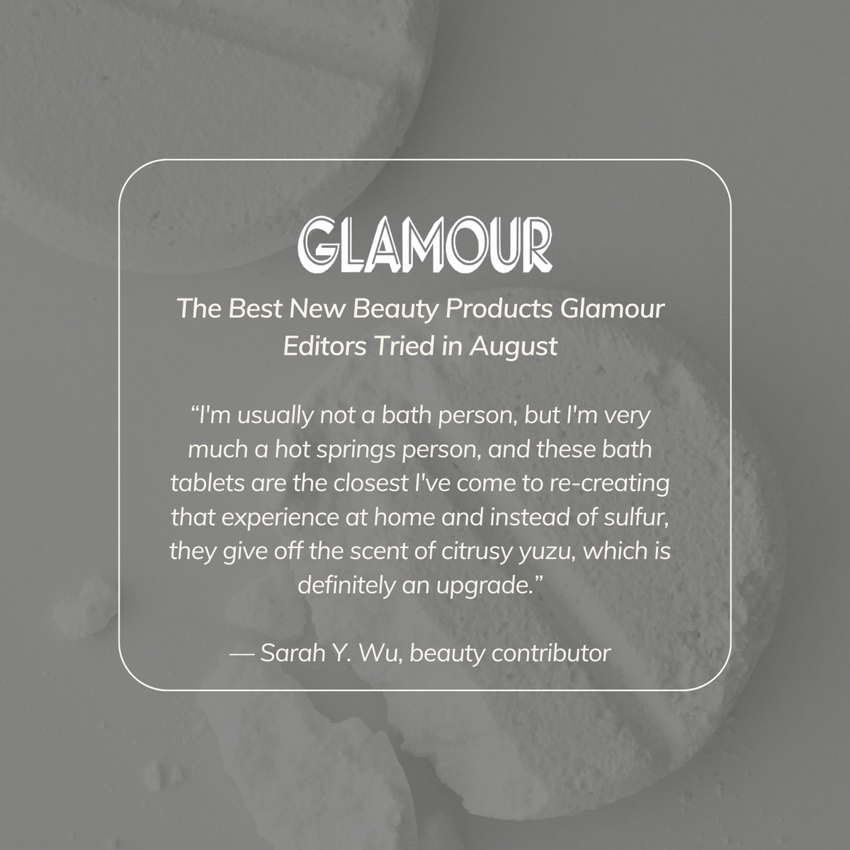 3x Onsen Bath Tablets