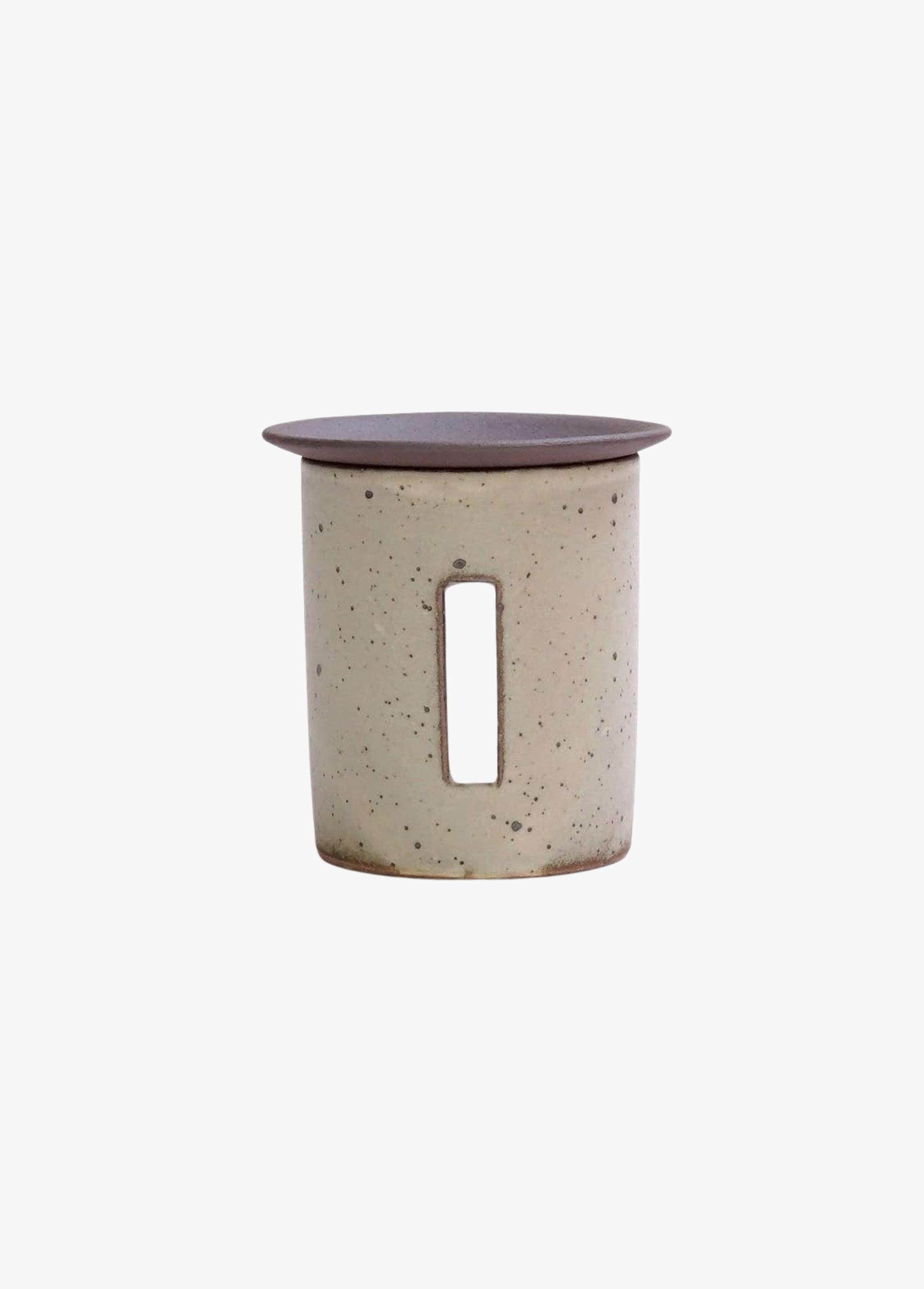 Tea Incense Burner Cream