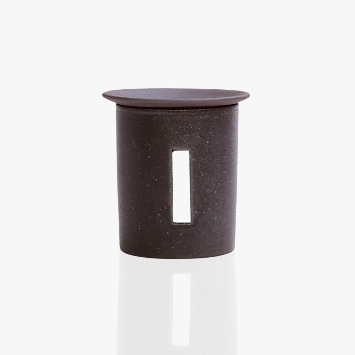 Tea Incense Burner Dark Brown