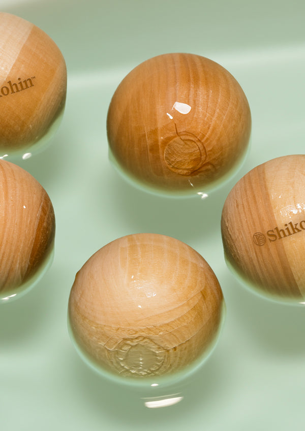 3x Hinoki Balls | Shikohin