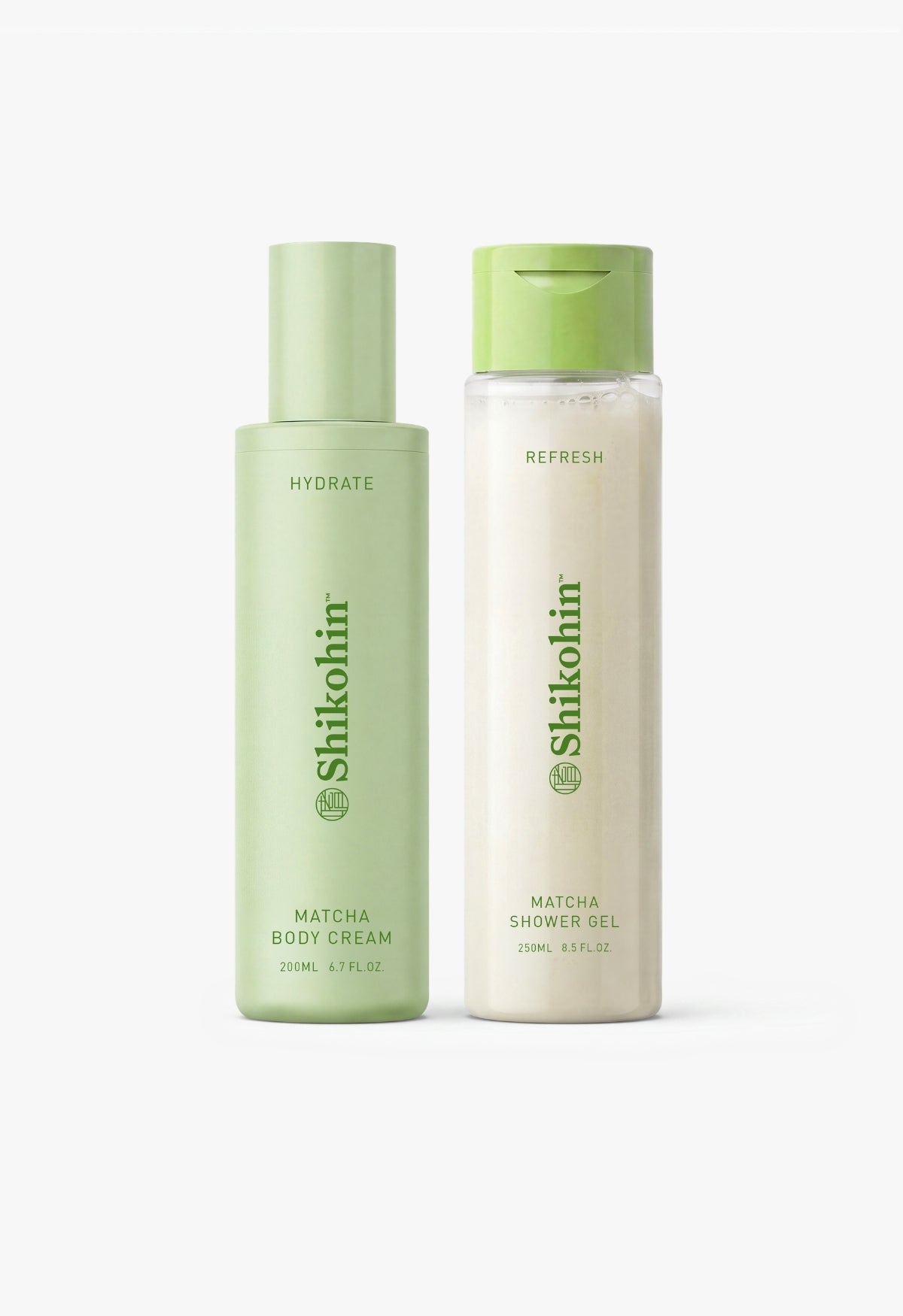 Shower with Matcha