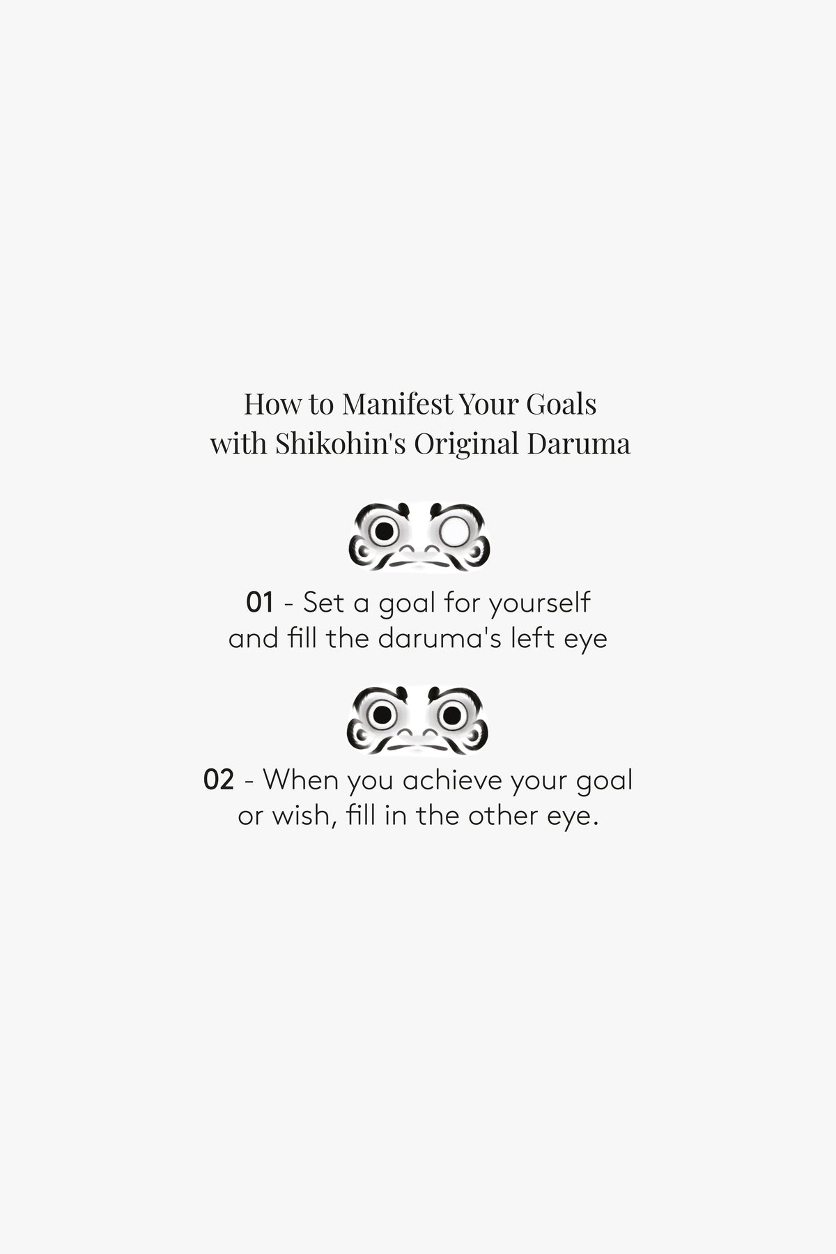 Handmade Daruma  Shikohin   